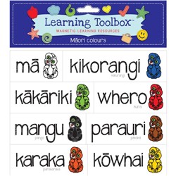 Learning Toolbox Magnets Maori Colours, Set of 8
