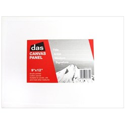 DAS Canvas Panel 9x12 Inch
