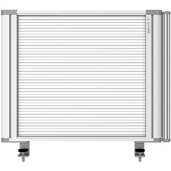 Boyd Visuals Desk Screen with Clamps 560x450mm Frosted
