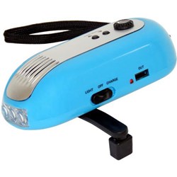 Help-it Dynamo Wind Up Crank Radio & Torch