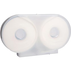 OfficeMax Toilet Tissue Dispenser Jumbo Double White