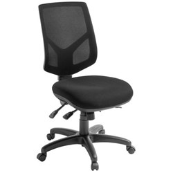 Eden Office Crew Task Chair High Mesh Back Black