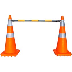 Extendable Road Cone Barrier 1200mm to 2100mm