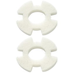 I-Mop Polishing Pads White XL, Set of 2
