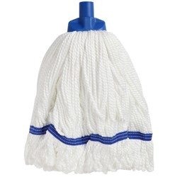 Edco Microfibre Mop Head Round Blue 350g