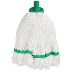 Edco Microfibre Mop Head Round Green 350g