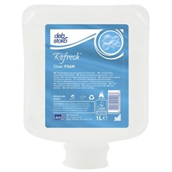 Deb Stoko Refresh Clear Foam Soap Cartridge 1L