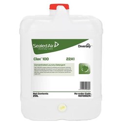 Clax 100 22A1 Concentrated Laundry Detergent 20L