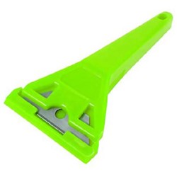 Plastic Window Scraper Lime Green