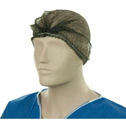 Bastion Hairnet Clip Hats 53cm Black, Carton of 1000