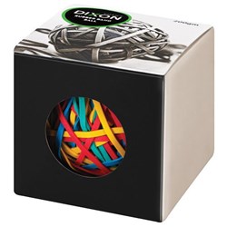 Dixon Rubber Band Ball 200g Assorted Colours
