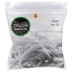 Dixon Rubber Bands No.32 60g
