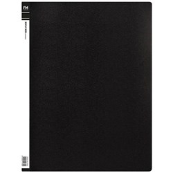 FM A3 Display Book 20 Pocket Black
