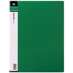 FM A4 Display Book 40 Pocket Green