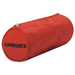 Warwick Barrel Pencil Case Large Red