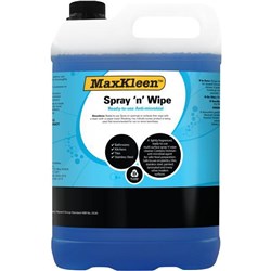 MaxKleen Spray n Wipe All Purpose Antimicrobial Cleaner 5L
