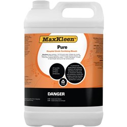 MaxKleen Pure Hospital Grade Sanitising Bleach Cleaner 5L