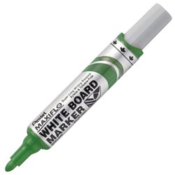 Pentel Maxiflo Green Whiteboard Marker Bullet Tip