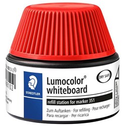 Staedtler Lumocolor 488 51 Red Whiteboard Marker Ink Refill Station 30ml