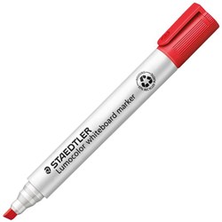 Staedtler 351 Lumocolor Red Whiteboard Marker Chisel Tip
