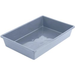 Taurus Tote Storage Tray Small 75mm Deep Grey