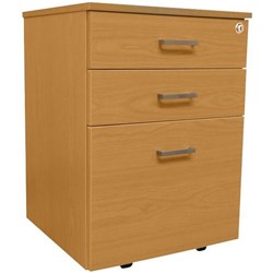 Accord Mobile 3 Drawer Locking Tawa