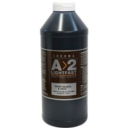 A2 Art Student Acrylic Paint 1L Ivory Black