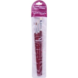 26V Paint Brush Set, Set of 4