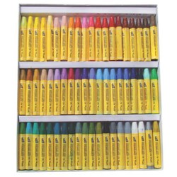 Dreamland Oil Pastels Large Assorted Colours, Pack of 55