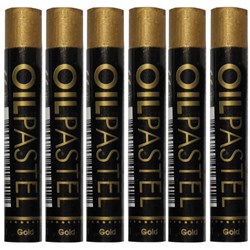 Mungyo Oil Pastels Metallic Gold, Pack of 6