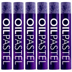 Mungyo Oil Pastels Violet, Pack of 6