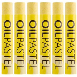 Mungyo Oil Pastels Yellow, Pack of 6