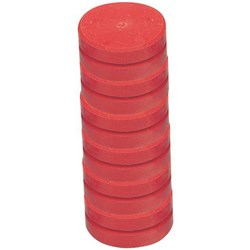 Tempera Paint Blocks Brilliant Red, Pack of 12