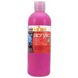 Fas Student Acrylic Paint 500ml Magenta