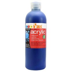 Fas Student Acrylic Paint 500ml Warm Blue