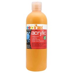 Fas Student Acrylic Paint 500ml Warm Yellow