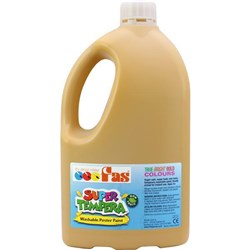 Fas Super Tempera Poster Paint 2L Ochre