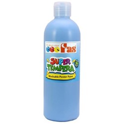 Fas Super Tempera Poster Paint 500ml Cobalt Blue
