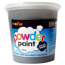 Fas Tempera Powder Paint 600g Black