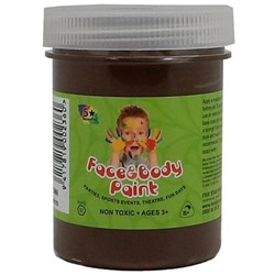 Five Star Face Paint 125ml Brown