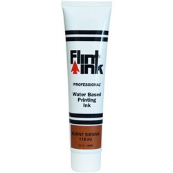 Five Star Flint Ink Water-Based Printing Ink 115ml Burnt Sienna