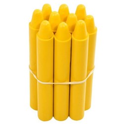 Retsol Hard Wax Crayons Yellow, Set of 10