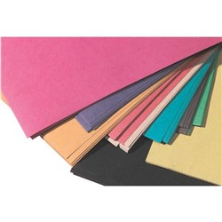 Sugar Paper A3 112gsm Assorted Colours, Pack of 100
