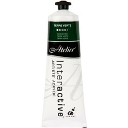 Atelier Interactive Acrylic Paint S1 80ml Terre Verte