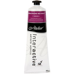 Atelier Interactive Acrylic Paint S3 80ml Quinacridone Red Violet