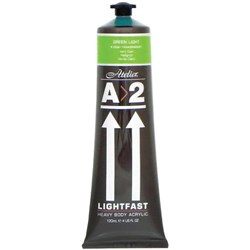 A2 Art Student Acrylic Paint 120ml Light Green