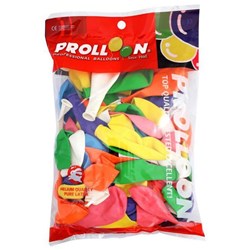 Large Mixed Balloons Assorted Colours, Pack of 100