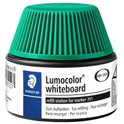 Staedtler Lumocolor 488 51 Green Whiteboard Marker Ink Refill Station 30ml