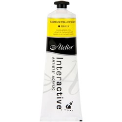 Atelier Interactive Acrylic Paint S4 80ml Cadmium Yellow Light