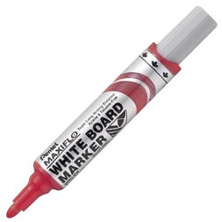 Pentel Maxiflo Red Whiteboard Marker Bullet Tip